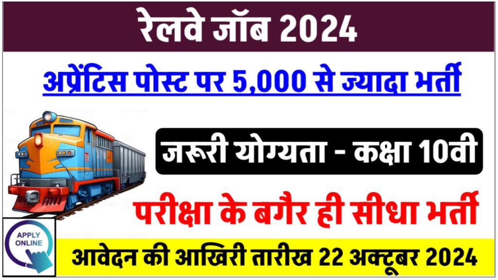 railway-recruitment-2024-for-5000-vacancies-for-10th-pass-selection-without-exam